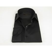 Men's Dress Shirt ENZO PARK Turkey Soft Cotton Wrinkle Resistant Enzo3 Black image 3