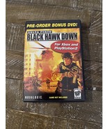 Delta Force Black Hawk Down XBOX and PlayStation 2 Game - €74,95 EUR
