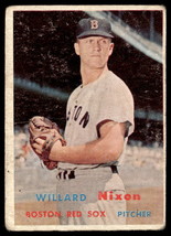 1957 Topps #189 Willard Nixon  VG-EX-B111R2 - £15.82 GBP