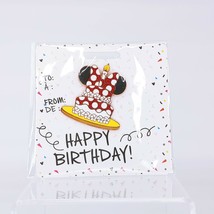 Happy Birthday Cake Disney Trading Pin On Card 2020 Minnie Glitter 138166 - $18.80