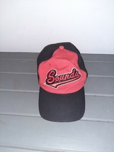 Nashville Sounds Youth Adjustable Hat/Cap Bimmridder Black and Red - $240.15 MXN