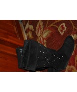 JUSTICE~girl~RHINESTONE FOUX SUEDE BOOT&#39;S! SZ 3) REALLY/CUTE! - $20.56 CAD