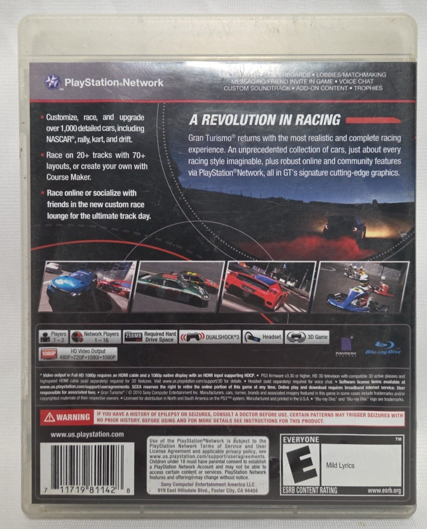 Gran Turismo 5 PlayStation 3 PS3 CIB Complete! Item image 2