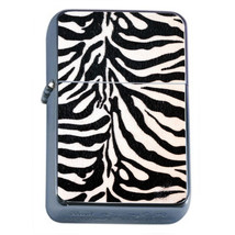 Wild Animal Prints D1 Flip Top Oil Lighter Wind Resistant  Zebra - £11.83 GBP