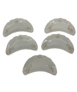 Set 5 - Vintage O.P. Co. Syracuse Porcelain China Bone Dish Pink Floral ... - $1,481.10 MXN