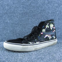 VANS Toy Story Men Sneaker Shoes Black Leather Lace Up Size 8 Medium - £23.79 GBP