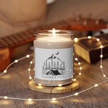 Scented Soy Candle, 9oz - Wander More - Nature Lover Decor - Adventure and Explo - £21.40 GBP