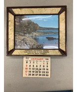 Vintage Advertising Calendar Framed Picture  Narveson  insurance Grafton... - €34,73 EUR