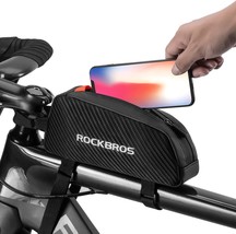 Bicycle Front Frame Bag Rockbros Top Tube Bag Bicycle Accessories Pouch - £28.64 GBP