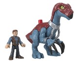 Fisher-Price Imaginext Jurassic World Dominion Therizinosaurus Dinosaur ... - £16.05 GBP