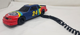 Columbia Tel-Com Jeff Gordon #24 Nascar Race Car Phone Corded Telephone Original - £25.45 GBP