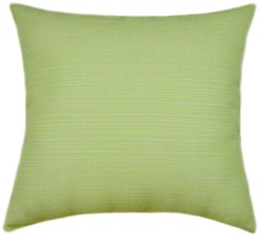 Sunbrella Dupione Peridot Indoor/Outdoor Textured Pillow (Discontinued) - £23.50 GBP
