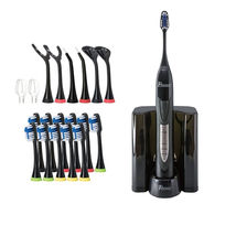 Pursonic Black Rechargeable Electric Toothbrush with Bonus Value Pack - $81.82