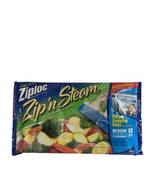 Ziploc Zip N Steam Medium Steam Bags 10 Steam Bags One Package New - $23.74