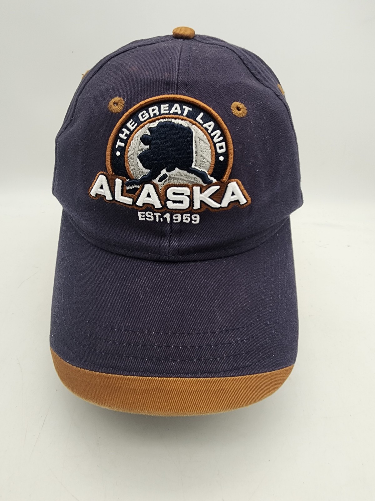 Alaska The Great Land Tourist Strapback Baseball Cap Hat 100% Cotton By ... - $12.50