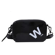 Fashion new Handbag patent leather Crossbody Bags Women Shoulder Bag Wide Strap  - £24.31 GBP