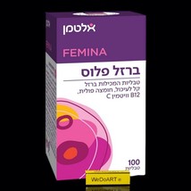 Altman FEMINA Iron Plus 100 Tablets - Folic Acid, Vitamin B12 &amp; Vitamin C - £36.17 GBP