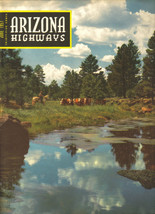 1957 June Arizona Highways J. Frank Dobie White Horse Lake Society Science &amp; Art - £21.58 GBP