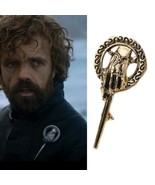 The Game of Thrones Stark Hand of King Brooch Pin Bronze - £11.74 GBP