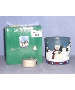 Pfaltzgraff Snow Bear Collection Scenic Votive Tealight Cup 247-343-00 w... - £7.85 GBP