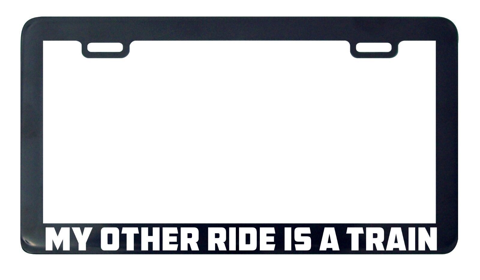 Treno My Altri Ride È Un Targa Piastra Telaio Sostegno - $6.26