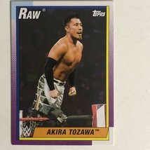 WWE Raw 2021 Trading Card #2 Akira Tozawa - £1.56 GBP