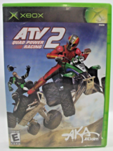 Atv 2 Quad Power Racing Xbox Video Game Cib Tested Works - £3.55 GBP