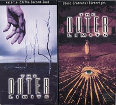 OUTER LIMITS anthology (vhs) 2-tapes, 4 episodes of remake series, deleted title - £7.86 GBP