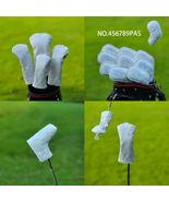 Golf Driver Fairway Wood Hybrid Iron Putter Head Cover Poker Best Hand W... - $309.29 MXN+