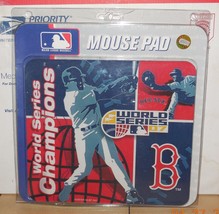 Boston Red Sox 2007 World Series Champs 9&quot; x 8&quot; Neoprene Logo Computer M... - $23.92