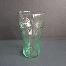 Libbey Green 6.25 Oz Coca Cola Juice Glasses 4.5 inches tall - £7.67 GBP
