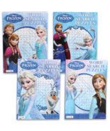 Disney Frozen Word Search Puzzle Books  -- Choice of 2 Books - £7.83 GBP