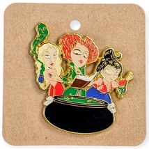 Hocus Pocus Disney Loungefly Pin: Chibi Sanderson Sisters Winnie, Sarah,... - $19.90