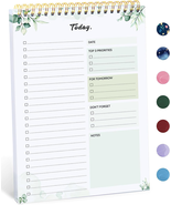 To Do List Pad - to Do List Notebook for Work with 52 Sheets, Undated Da... - $15.86 CAD