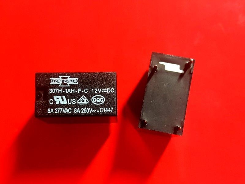 307H-1AH-F-C, 12VDC Relay, SONG CHUAN Brand New!!