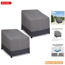 All-Weather Outdoor Chair Cover Set - Waterproof, Scratch-Resistant, 2-Pack - $79.15