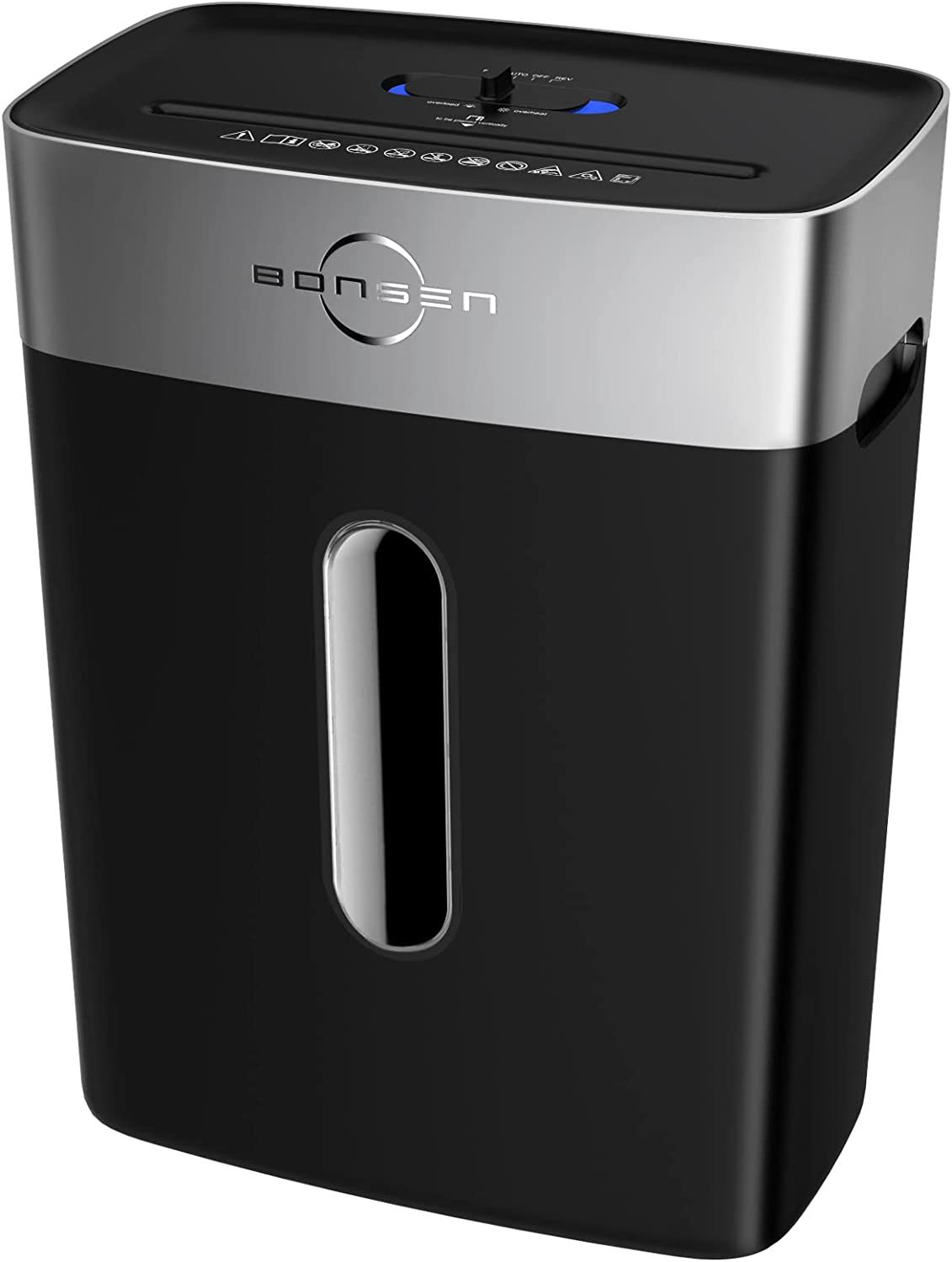 BONSEN Shredder for Home Office, 8-Sheet Crosscut Credit Card Shredder, ... - $47.99