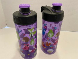 2 Cool Gear Childs 10 oz Drink Cup Tumbler Sippy Cup Animal Print BPA Free - £3.50 GBP