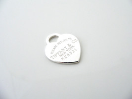 Tiffany &amp; Co Heart Dog Tag Charm Pendant 4 Necklace Bracelet Silver Gift... - $148.00