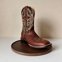 New Capitan Right Boot Only Size 10D Leather Men&#39;s Roper Cowboy Boot For... - $94.05