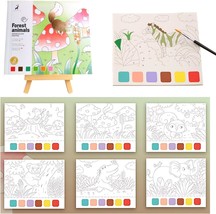 Watercolor Coloring Books for Kids Ages 4 8 Paint with Water Books for T... - £16.42 GBP