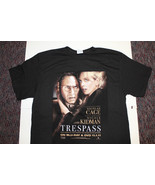 TRESPASS - MOVIE BLU-RAY &amp; DVD RELEASE PROMO T-Shirt - Size LARGE - Cage... - £7.71 GBP