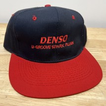 New Old Stock Denso U-Groove Spark Plugs Hat Snapback Cap Two Tone Trucker - $19.80
