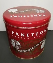 Pantettone Antica Ricetta Chiostro Di Saronno Round Tin Italian Panetton... - $19.99