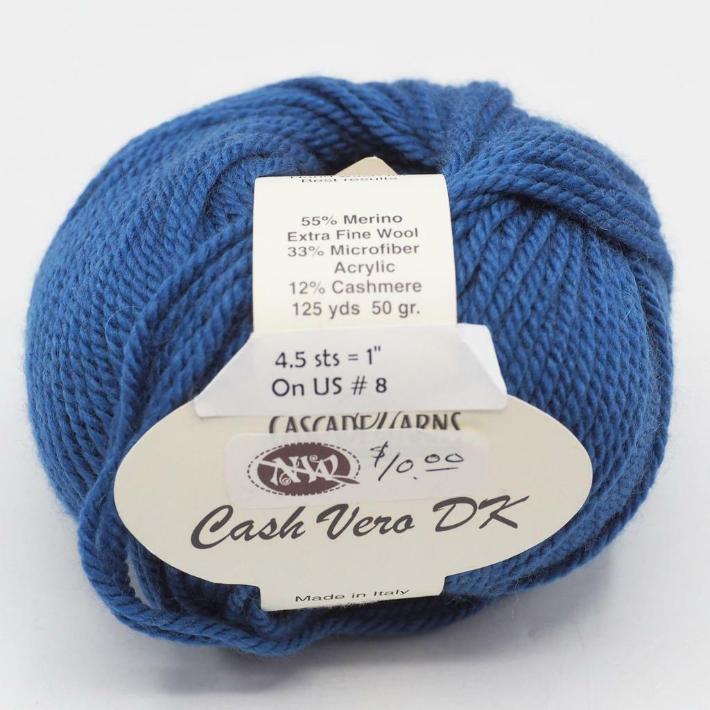 Cash Vero DK Blue 09 Cascade Yarns - $9.89