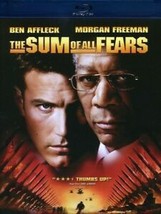 The Sum Of All Fears New Sealed Blu-ray Ben Affleck As Jack Ryan Great Thriller! - £4.90 GBP