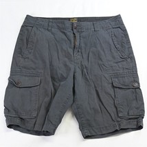 Lucky Brand 34 x 11&quot; Dark Gray Cargo Shorts - £24.71 GBP