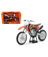2011 KTM 350 SX-F Orange Dirt Bike Motorcycle 1/12 by New Ray - $92.52 CAD
