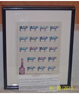 DeKuyper Buttershot&#39;s Butterscotch Schnapps cow Ad - €12,91 EUR