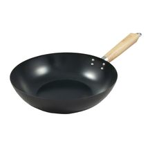 IMUSA USA IMU-52005 Nonstick Wok with Wood Handle 11-Inch - $23.52